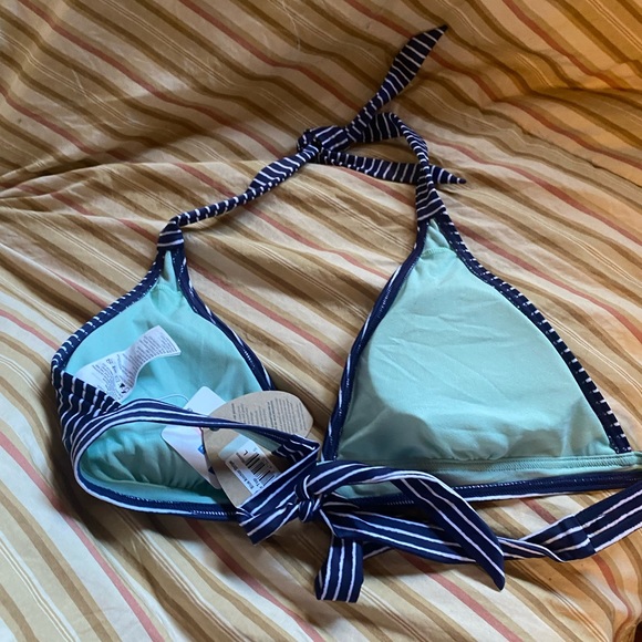 NWT set of 2 large Prana striped tie back swimsuit tops bundle - Picture 13 of 14
